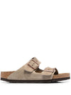Birkenstock Arizona Suede sandal.