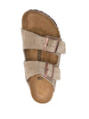 Birkenstock Arizona Suede sandal.