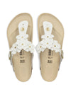 Birkenstock Gizeh Flower Embellishment Sandals