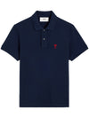 Ami Paris T-shirts and Polos Blue