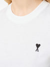 Ami Paris T-shirts and Polos White