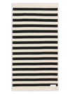 Ami Paris Striped beach towel