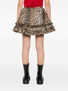 Ganni Nylon mini skirt