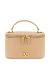 Valentino Garavani Vlogo Signature Mini Vanity Bag In Grainy Calfskin