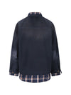 Balenciaga patched shirt jacket