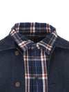 Balenciaga patched shirt jacket