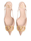Valentino Garavani Vlogo Signature Slingback Décolleté In 80mm