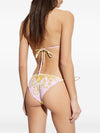 Versace Barocco print bikini bottom