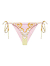 Versace Barocco print bikini bottom