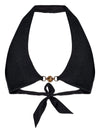 Versace La Medusa triangle bikini top