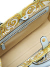 Versace La Medusa Printed Large Canvas Tote