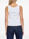 Versace Logo cotton tank top
