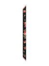 Dolce & Gabbana-Rose Bouquet-print silk twill bandeau/skinny scarf
