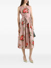 Dolce & Gabbana-Rose Bouquet Print cotton dress