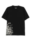 Y-3 Printed cotton t-shirt