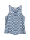 Pierre Louis Mascia Striped silk tank top