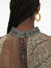 Pierre Louis Mascia Printed silk dress