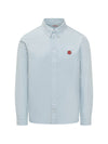 Kenzo Shirts Clear Blue
