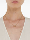 Ferragamo Necklace With Bow Pendant