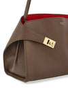 Ferragamo Hug Soft Bicolor Shoulder Bag
