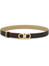 Ferragamo Reversible And Adjustable Gancini Belt