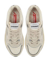 Autry HYPERWAY SNEAKERS IN WHITE AND SILVER MESH AND SUEDE
