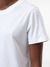 Closed Whitecrew neckshort sleevesstraight hem Cotton t-shirt
