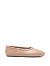 Tod'S Metal Dots Ballerinas in Nappa Leather