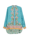 Pierre Louis Mascia Printed silk shirt