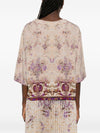 Pierre Louis Mascia Printed silk blouse