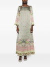 Pierre Louis Mascia Printed silk dress