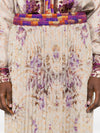 Pierre Louis Mascia Printed silk skirt