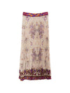 Pierre Louis Mascia Printed silk skirt