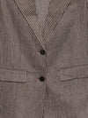 Alysi Single-breasted blazer jacket