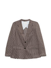 Alysi Single-breasted blazer jacket