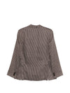 Alysi Single-breasted blazer jacket