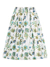Fay Printed cotton skirt