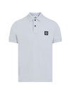 Stone Island Logo cotton polo shirt