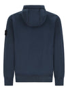 Stone Island Logo cotton hoodie
