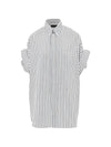 Balenciaga Striped cotton shirt