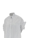 Balenciaga Striped cotton shirt