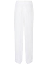 Via Masini 80 Linen wide-leg trousers