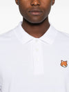 Maison Kitsuné Maison KitsunÃ© Fox Head cotton polo shirt