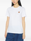Maison Kitsuné Maison KitsunÃ© Fox Head embroidery Fox Head cotton t-shirt