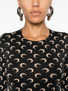 Marine Serre Moon crewneck top