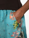 Pierre Louis Mascia Printed silk shorts