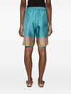 Pierre Louis Mascia Printed silk shorts