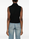 Saint Laurent Cotton sleeveless polo shirt