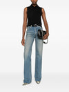 Saint Laurent Cotton sleeveless polo shirt