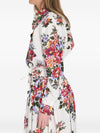 Dolce & Gabbana Dolce Gabbana-floral-print knotted shirt